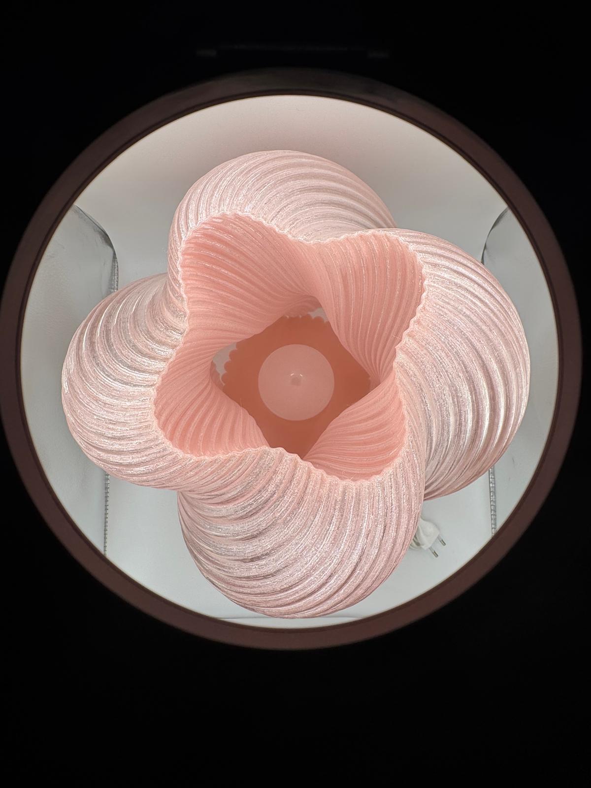 Fluffy Lamp Rosa