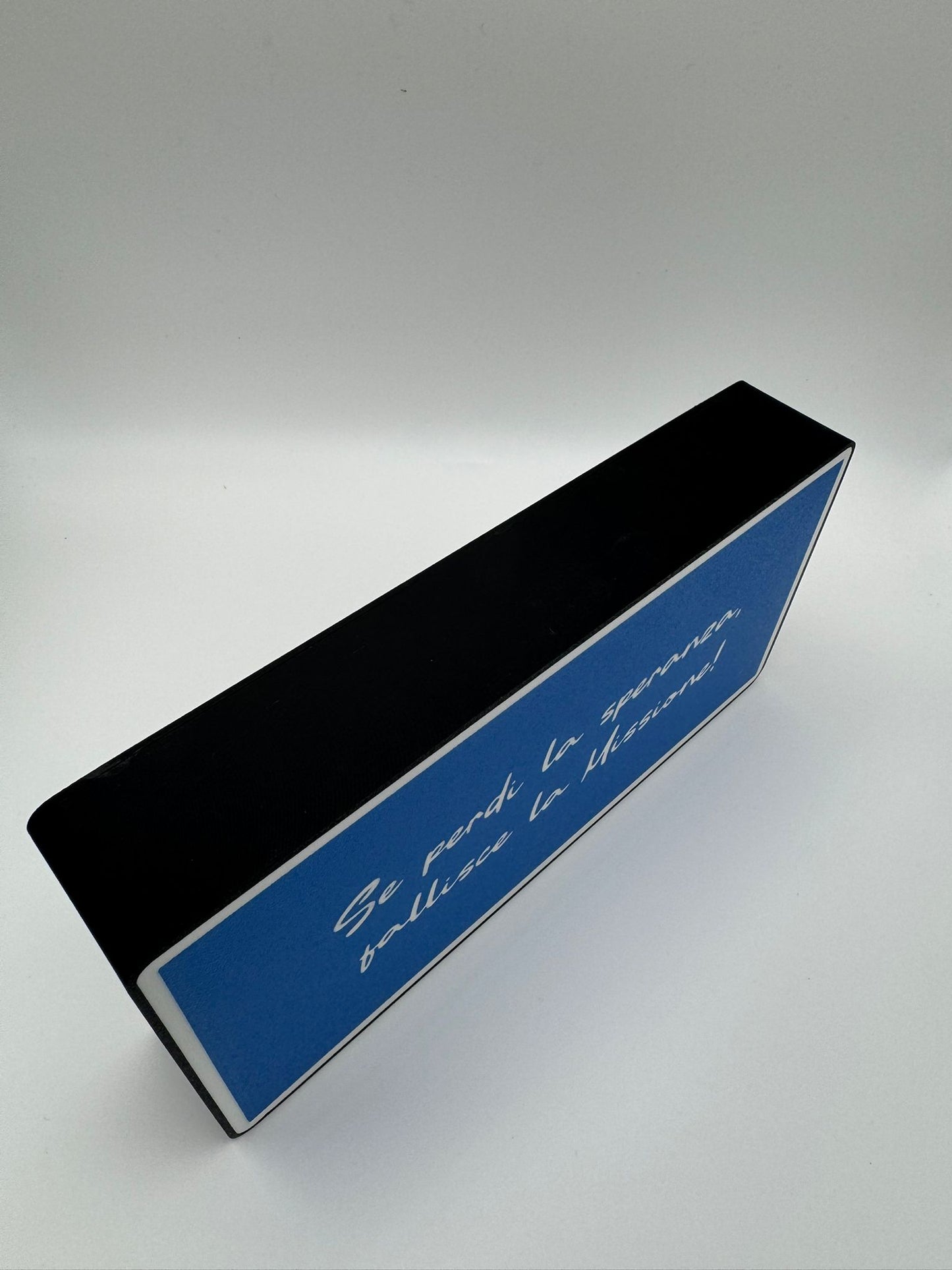 Lampada con messaggio personalizzato