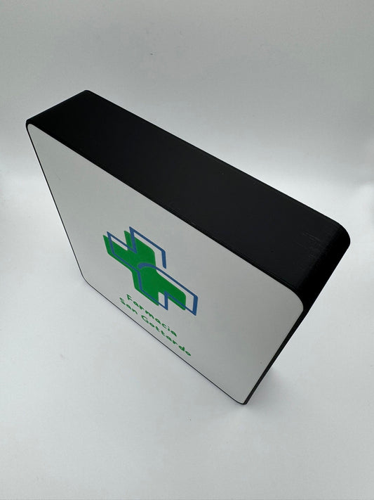 Lampada con logo personalizzato