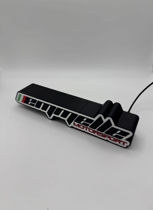Lampada con logo personalizzato