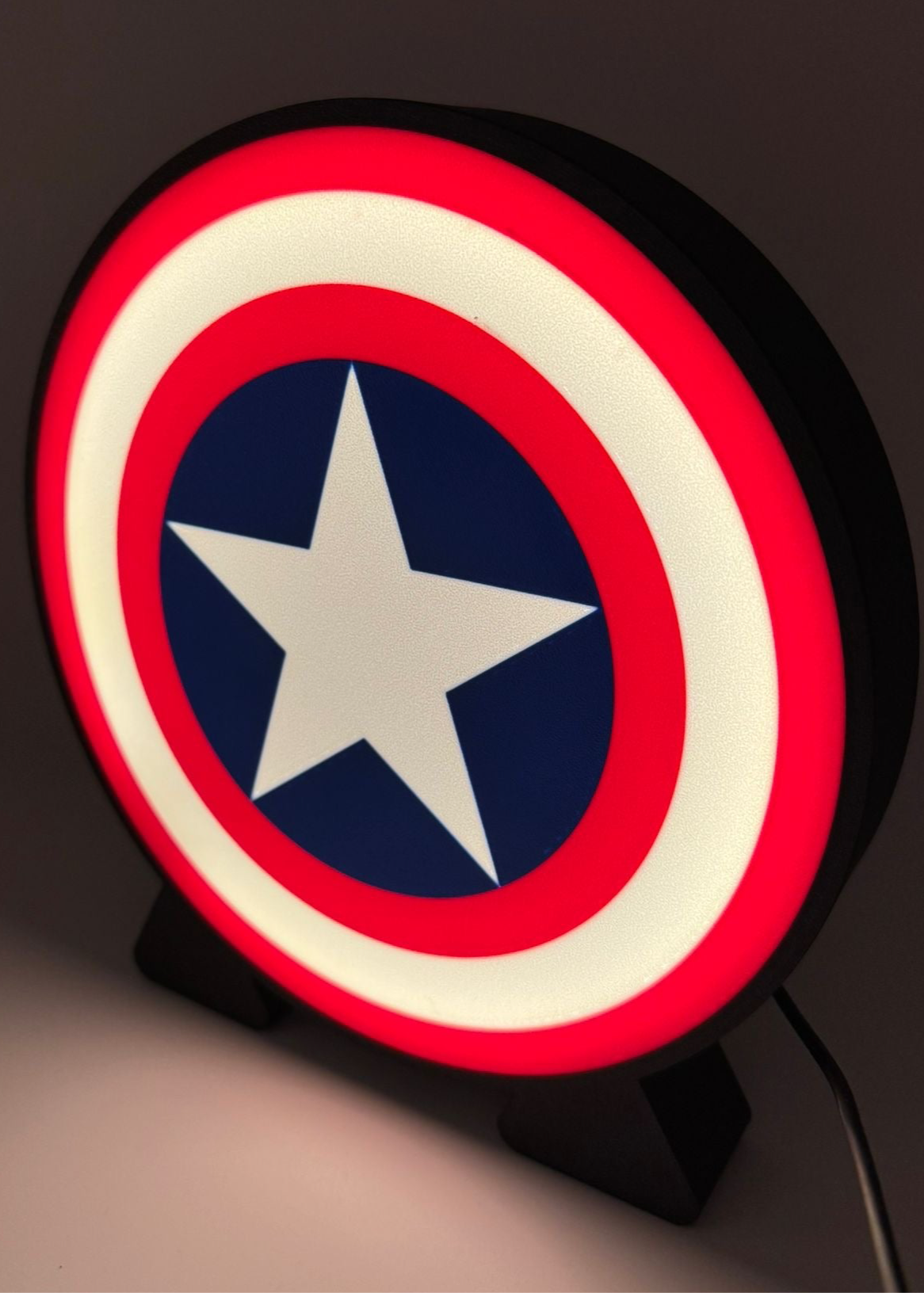 Captain America Lamp