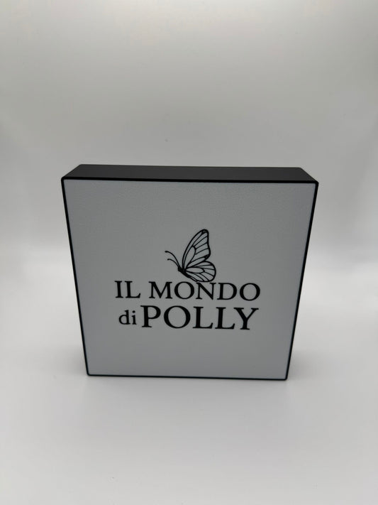 Lampada con logo personalizzato