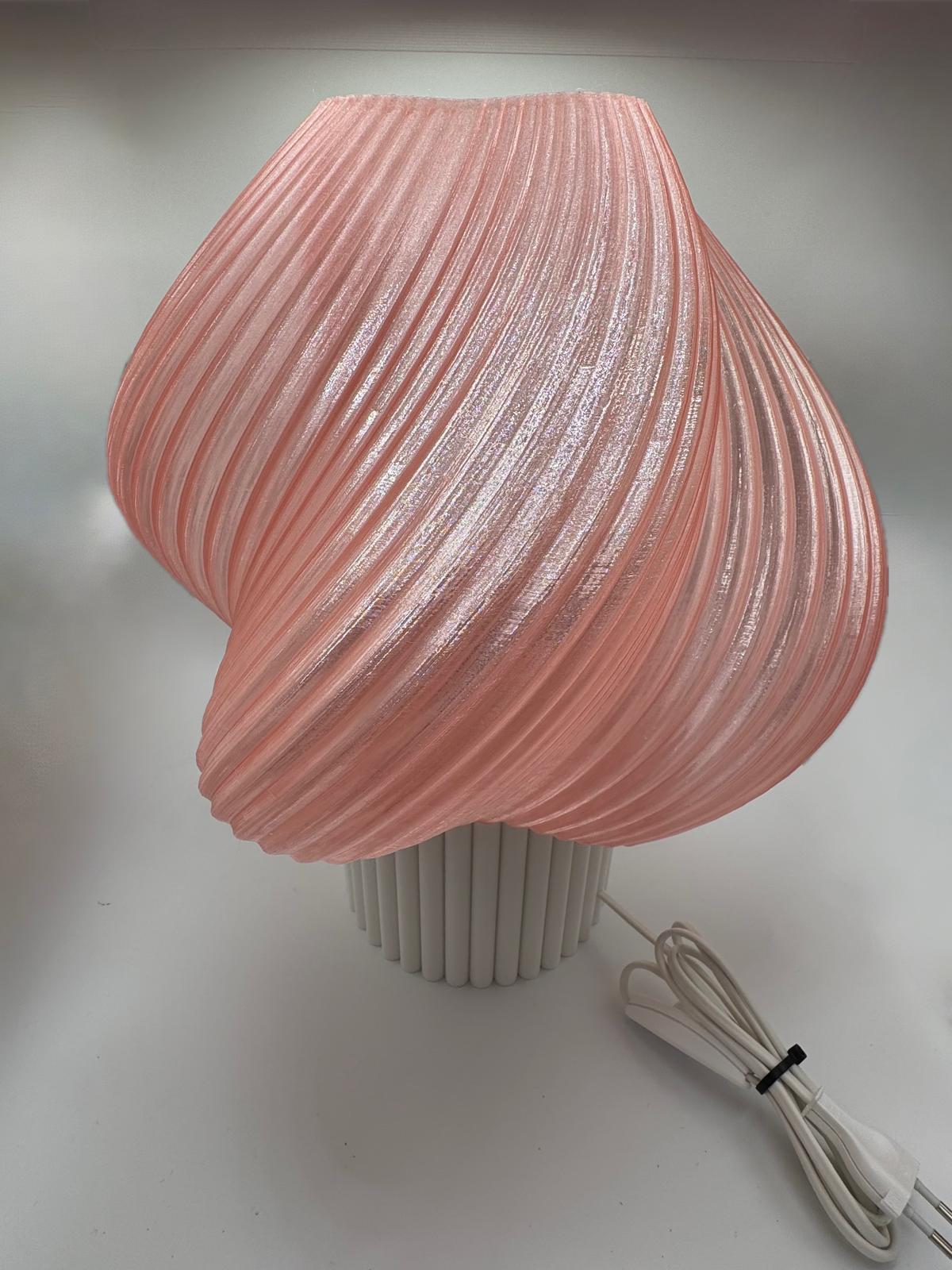 Fluffy Lamp Rosa