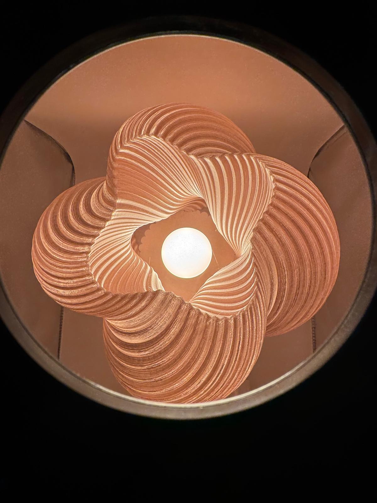 Fluffy Lamp Rosa