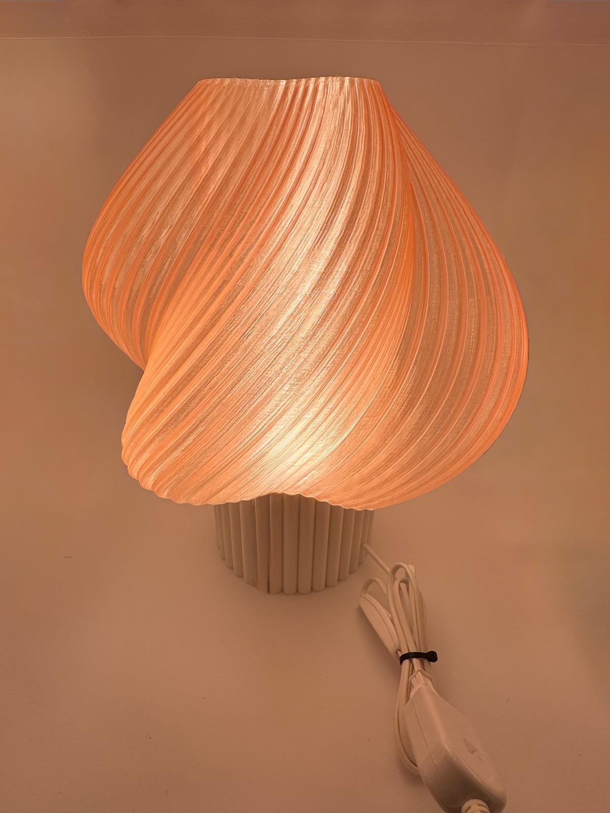Fluffy Lamp Rosa